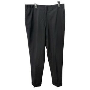 Vintage Towncraft Penneys Mens Dress Pants Black Slacks 36 x 29 Work Wear